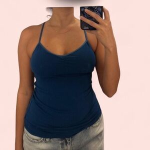 American Eagle Outfitters Navy Camisole